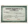 Image 1 : Kidder, Peabody & Co., ca.1900-20 Specimen Interim Certificate