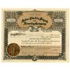 Image 1 : Sohm Electric Signal and Recording Co. 1911 I/U Stock Certificate