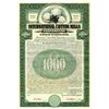 Image 1 : International Cotton Mills Corp. 1911 Specimen Bond