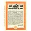 Image 1 : Compania Cubana De Jarcia 1913 Specimen Bond.