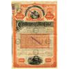 Image 1 : Compania del Ferro-Carril entre Cienfuegos y Villa-Clara 1893 I/U Coupon Railroad Bond