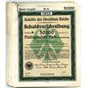 Image 1 : Reichsschuldenverwaltung, Group of 16 Issued German Bonds