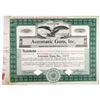Image 1 : Automatic Guns, Inc. 1935 I/C/ Stock Certificate.