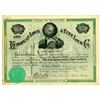 Image 1 : European Lock & Time Lock Co. 1884 Issued Stock Certificate