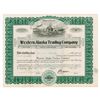 Image 1 : Western Alaska Trading Co., 1927 I/U Stock Certificate