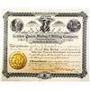 Image 1 : Golden Queen Mining and Milling Co. 1895 I/U Stock Certificate
