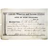 Image 1 : City of New Orleans Wharves and Levees, 1869 Levee Dues Payment