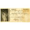 Image 1 : Chesapeake & Ohio Canal Co. 1837 I/U Stock Certificate Signed by George C. Washington