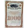 Image 1 : Denver and Rio Grande Railroad Co. 1886 Specimen Bond