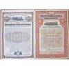 Image 1 : Pennsylvania Railroad Co. 1902-15 Specimen Bond Pair