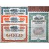 Image 1 : Atlantic Coast Line Railroad Co., 1902 and 1914 Specimen Bond Quartet