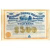 Image 1 : Chicago and North Western Railway Co., Menominee Extension, 1871 Unlisted Railroad $500 Specimen Bon