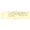 Image 1 : Rancocus Toll-Bridge, 1793 Issued Stock Certificate Signed by Joshua M. Wallace