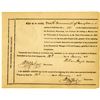 Image 1 : Lewisburg Bridge Co. 1818 Issued Stock Certificate