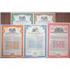 Image 1 : Central Louisiana Electric Co., Inc., 1954 to 1969 Specimen Bond Quintet