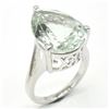 Image 2 : SILVER GARNET AMETHYST(7.2CT) RHODIUM PLATED