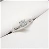 Image 2 : 10K WHITE GOLD DIAMOND (H-I)(0.19CT)  RING