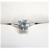 Image 1 : 10K WHITE GOLD MOISSANITE(0.7CT) RING