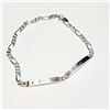 Image 1 : SILVER RHODIUM PLATED CHAIN BRACELET