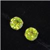 Image 3 : 10K YELLOW GOLD PERIDOT(1.2CT) EARRINGS