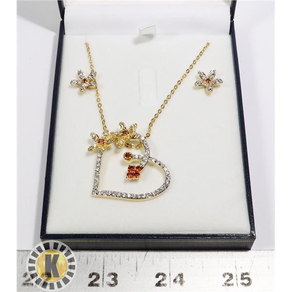 FASHION NECKLACE & EARRING SET