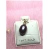 Image 3 : 14K YELLOW GOLD FRESH WATER PEARL 7MM  PENDANT