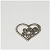 Image 1 : SILVER HEART SHAPE PENDANT