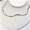 Image 1 : SILVER RUBY,EMERAID, CITRINE NECKLACE