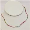 Image 3 : SILVER RUBY,EMERAID, CITRINE NECKLACE