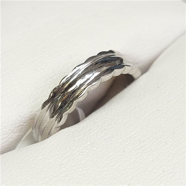 SILVER TOURMALINE RING