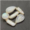 Image 2 : SILVER MOONSTONE WITH PEARLS PENDANT