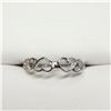 Image 1 : SILVER CUBIC ZIRCONIA PACK OF 10 RINGS