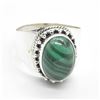 Image 3 : SILVER MELAKITE(7.45CT) MENS RING