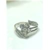 SILVER MARCASITE  RING (~SIZE 6)