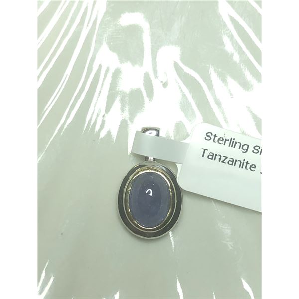 SILVER TANZANITE(1.7CT) PENDANT