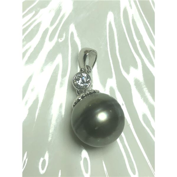 SILVER GENUINE TAHITIAN PEARLS AND