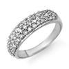 Image 1 : CERTIFIED 1.00ctw DIAMOND LADIES BAND WHITE GOLD 14KT