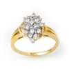 Image 1 : ACA CERTIFIED 0.25 ctw DIAMOND LADIES RING YELLOW GOLD