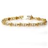 Image 1 : CERTIFIED 0.65 ctw DIAMOND LADIES BRACELET YELLOW GOLD