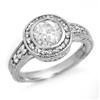 Image 1 : SOLITAIRE 1.35ct DIAMOND ENGAGEMENT ANNIVERSARY RING