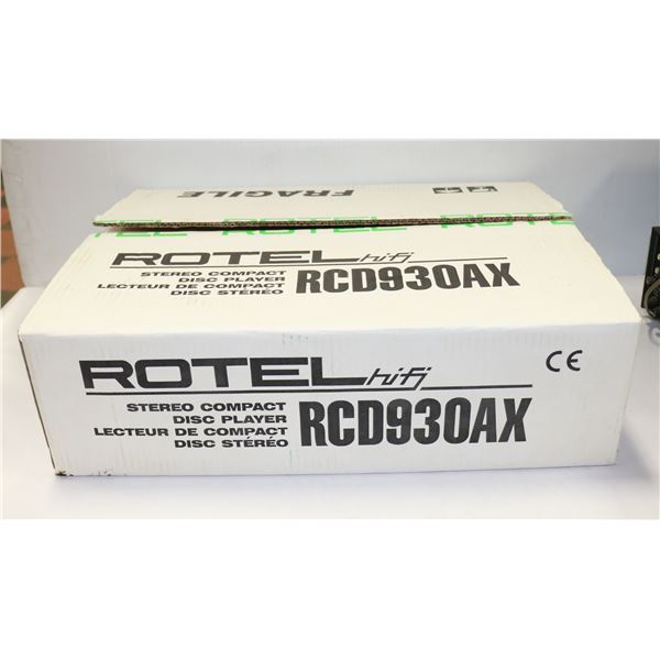 ROTEL HIGH END COMPACT DISC PLAYER IN BOX