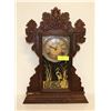 Image 1 : ANTIQUE GINGERBREAD STYLE MANTLE CLOCK