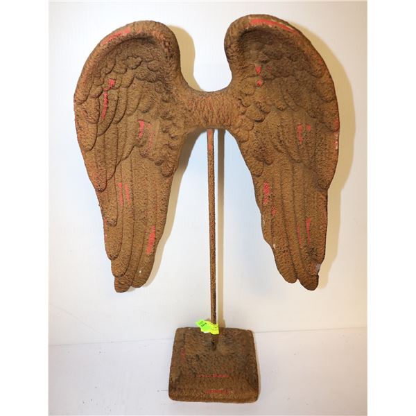 ANGEL WINGS STATUE ON STAND