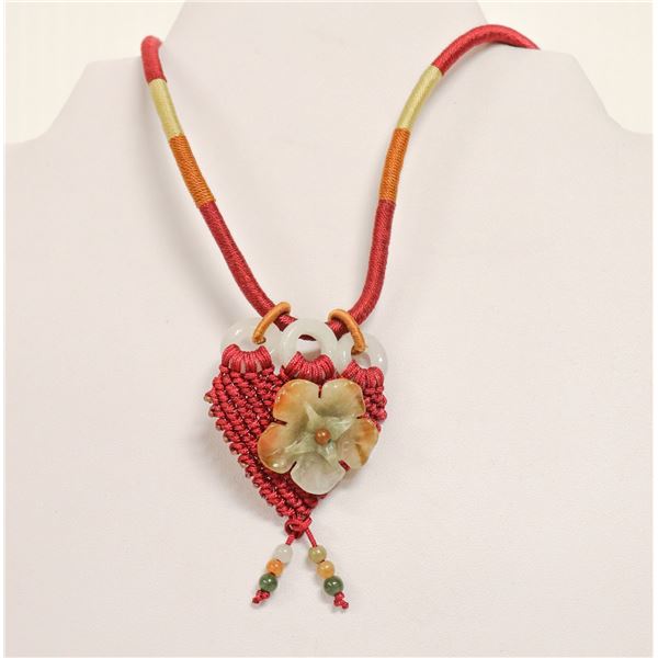 ASIAN JADE BEADED NECKLACE MADAME RAC