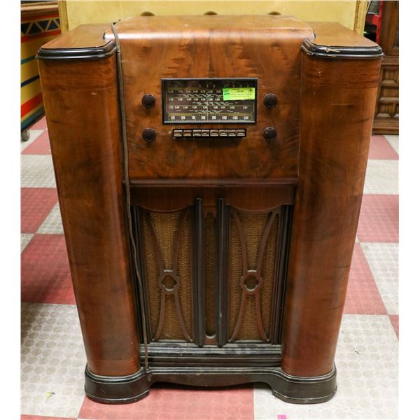 STROMBERG CARLSON CONSOLE RADIO OLDER RESTORATION