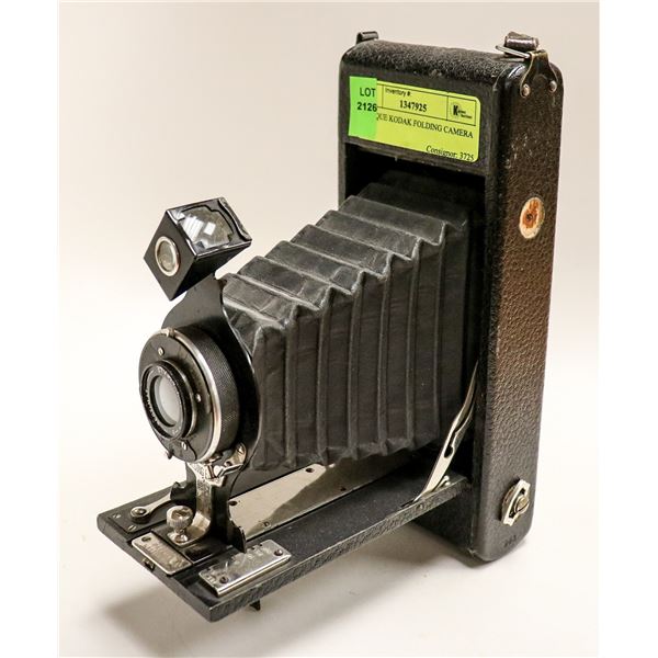 ANTIQUE KODAK FOLDING CAMERA
