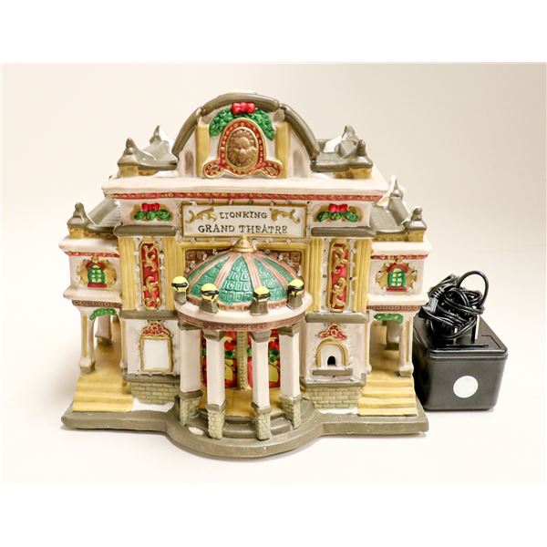 PORCELAIN FIBRE OPTIC ICE CREAM PARLOUR BUILDING