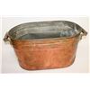 Image 2 : ANTIQUE COPPER WASH BASIN LARGE