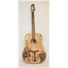 Image 1 : STEPHEN ARCHBOLD WOOD BURNED GUITAR ART