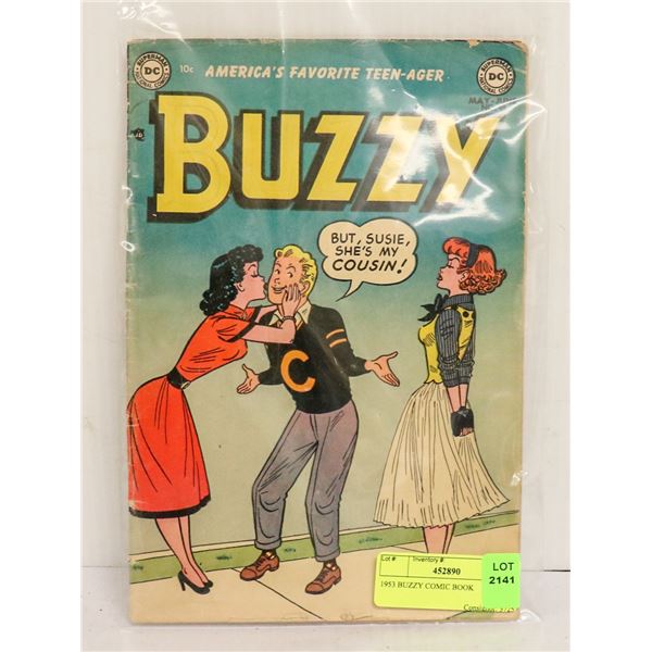 1953 BUZZY COMIC BOOK